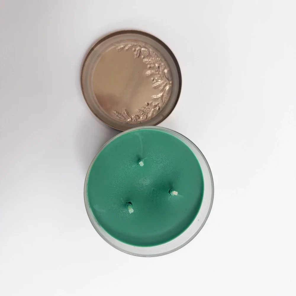 Bath‎ & Body Works Fresh Balsam 3-Wick Candle 14.5 oz Holiday Seasonal HTF